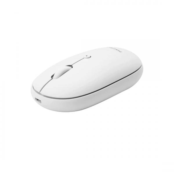 Macally - Rechargeable Bluetooth Mouse (white)