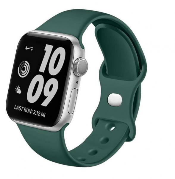 Swissten - Silicone Band for Apple Watch 42-49mm (green)