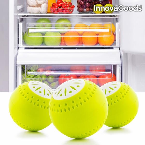 Ecobolas para Frigorífico (conjunto de 3),ecobolas,para,frigorifico,(conjunto,de,3)muito,uteis,para,prolongar,a,vida,dos,alimentos,frescos,no,frigorifico,como,frutas,e,legumes,basta,introduzir,as,ecobolas,no,frigorifico,para,que,absorvam,os,g