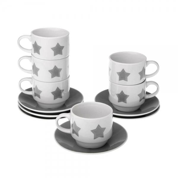 Conjunto de 6 Chávenas de Café Porcelana (6 Peças),conjunto,de,6,chavenas,de,cafe,porcelana,(6,pecas)material:,porcelana
pecas:,6,pecas
dimensoes,do,prato,aprox:,11,x,11,x,15,cm
dimensoes,da,chavena,aprox:,85,x,6,x,5cm