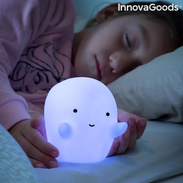 Lâmpada Fantasma LED Colorida Glowy