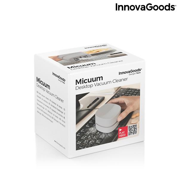 Mini Aspirador Portátil de Escritório Micuum InnovaGoods,mini,aspirador,portatil,de,escritorio,micuum,innovagoodsum,mini,aspirador,manual,portatil,para,escritorio,muito,comodo,e,eficaz,para,a,sua,limpeza,pois,aspira,todo,o,tipo,de,materiais:,borracha,pedaco