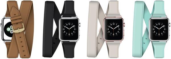 Griffin - Uptown Leather Band Apple Watch (38mm-black),griffin,uptown,leather,band,apple,watch,(38mmblack)pulseira,em,cabedal,com,volta,dupla,para,o,apple,watch,de,38mm