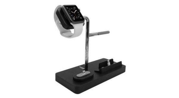 Macally - Stand 3in1 Apple Watch/iPhone/AirPods (black),macally,stand,3in1,apple,watch/iphone/airpods,(black)stand,para,carregamento,de,um,apple,watch,iphone,e,airpods,requer,o,uso,dos,cabos,de,carregamento,originais,que,ficam,escondidos,dentro,da,estrutur