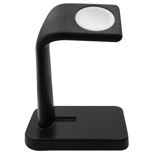 Macally - Apple Watch Stand (black),macally,apple,watch,stand,(black)stand,para,apple,watch,em,metal,com,partes,em,silicone/borracha,requer,a,utilizacao,do,cabo,de,carregamento,original,do,apple,watch,para,carregar,que,fica,escondido,nu