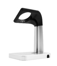 Macally - Apple Watch Stand (silver),macally,apple,watch,stand,(silver)stand,para,apple,watch,em,metal,com,partes,em,silicone/borracha,requer,a,utilizacao,do,cabo,de,carregamento,original,do,apple,watch,para,carregar,que,fica,escondido,n