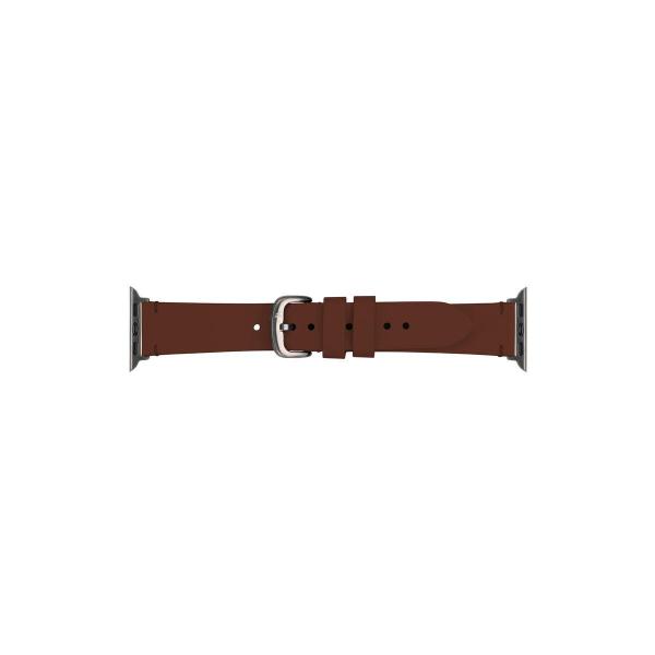 Artwizz - WatchBand Leather Apple Watch 42/44mm (brown),artwizz,watchband,leather,apple,watch,42/44mm,(brown)pulseira,em,cabedal,para,o,apple,watch,4,(44,mm),e,apple,watch,13,(42,mm),ajustavel,para,pulsos,de,141,a,215,mm