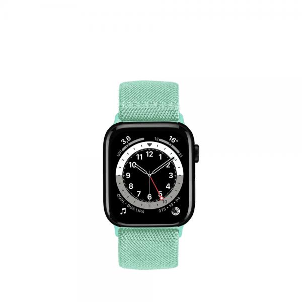 Artwizz - Watchband Flex Apple Watch 42/44mm (turquoise) ,artwizz,watchband,flex,apple,watch,42/44mm,(turquoise),pulseira,para,apple,watch,em,polyester,textil,resistente,a,agua,e,respiravel,É,ajustavel,para,pulsos,de,141,a,215,mm