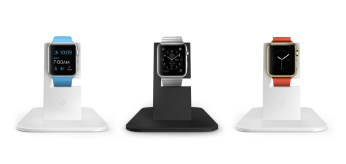 twelve south - HiRise for Apple Watch (silver)     ,twelve,south,hirise,for,apple,watch,(silver),stand,com,doca,carregadora,para,o,apple,watch,tem,uma,ranhura,interior,para,inserir,o,cabo,com,o,disco,magnetico,de,carregamento,da,apple,a,zona,onde,a,pul