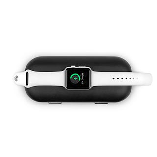 twelve south - Time Porter for Apple Watch (black),twelve,south,time,porter,for,apple,watch,(black)estojo,de,arrumacao,de,acessorios,do,apple,watch,com,funcionalidade,de,stand,tem,espaco,para,se,encaixar,o,cabo,de,carregamento,o,carregador,usb,(us,ou,