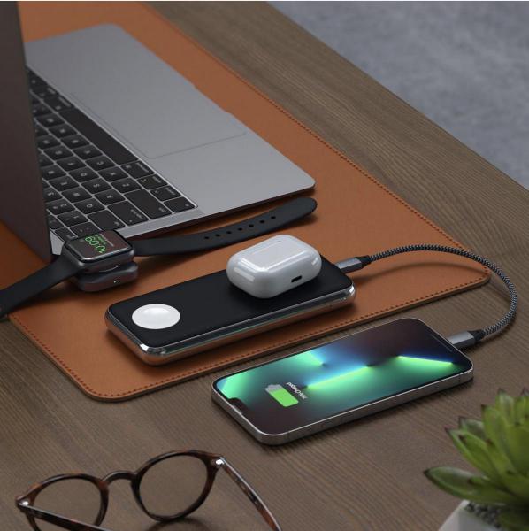 Satechi - USB-C Magnetic Charg. Dock for Apple Watch (sg),satechi,usbc,magnetic,charg,dock,for,apple,watch,(sg)doca,com,disco,de,carregamento,do,apple,watch,liga,a,qualquer,porta,usbc,alimentada,(portateis,carregadores,usbc,etc),pode,ser,ligada,directamente,