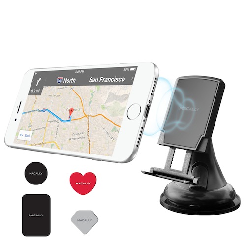 Macally - Magnetic Car Suction Mount