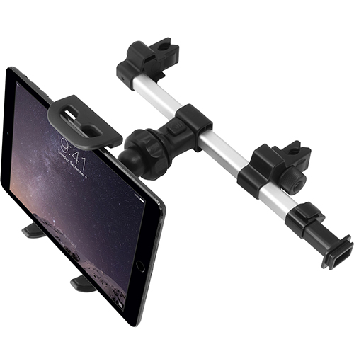 Macally - Suporte carro para tablet HRMount Pro (alum),macally,suporte,carro,para,tablet,hrmount,pro,(alum)suporte,para,suspender,um,ipad/tablet,ate,11,nas,traseiras,dos,ferros,do,encosto,de,cabeca,da,cadeira,de,um,carro,ideal,para,visionar,filmes,no,banc