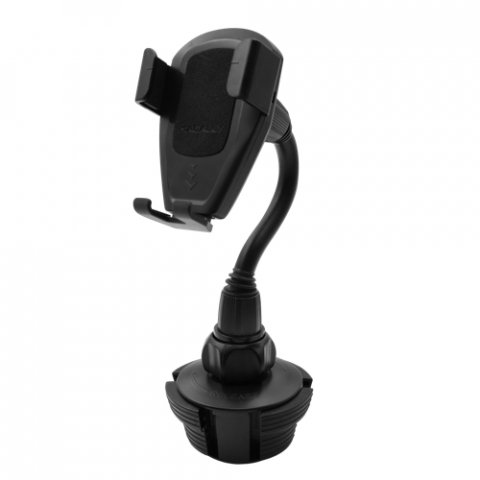 Macally - Car Cup Holder Mount with gravity phone holder