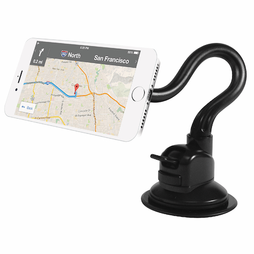 Macally - Car Suction Magnetic Phone Mount,macally,car,suction,magnetic,phone,mountsuporte,que,se,fixa,por,ventosa,ao,vidro,ou,ao,tablier,do,carro,com,braco,flexivel,de,31cm,o,iphone/smartphone,e,preso,ao,suporte,de,forma,magnetica,e,pode,ser,