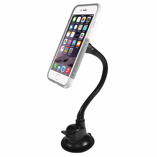 Macally - Car Suction Magnetic Phone Mount,macally,car,suction,magnetic,phone,mountsuporte,que,se,fixa,por,ventosa,ao,vidro,ou,ao,tablier,do,carro,com,braco,flexivel,de,31cm,o,iphone/smartphone,e,preso,ao,suporte,de,forma,magnetica,e,pode,ser,