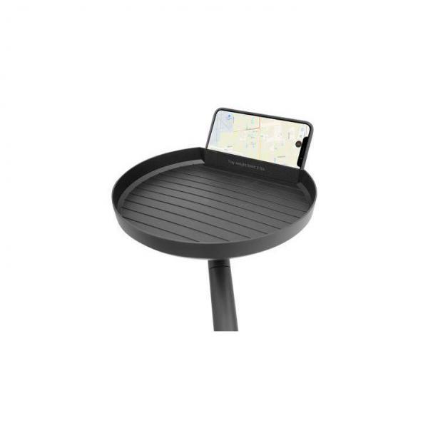 Macally - Car Cup Holder Table Tray w/ smartphone slot,macally,car,cup,holder,table,tray,w/,smartphone,slotsuporte,que,encaixa,nos,dispositivos,para,garrafas,dos,carros,tem,um,braco,articulado,com,tabuleiro,no,topo,e,ranhura,para,colocar,smartphone,o,tabu