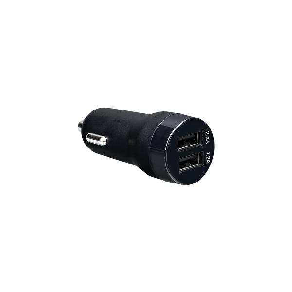 Artwizz - CarPlug Double (black),artwizz,carplug,double,(black)carregador,auto,com,2,portas,usb,(uma,de,12a,e,outra,de,24a),compativel,com,ipod,iphone,e,ipad,smartphones,e,tablets