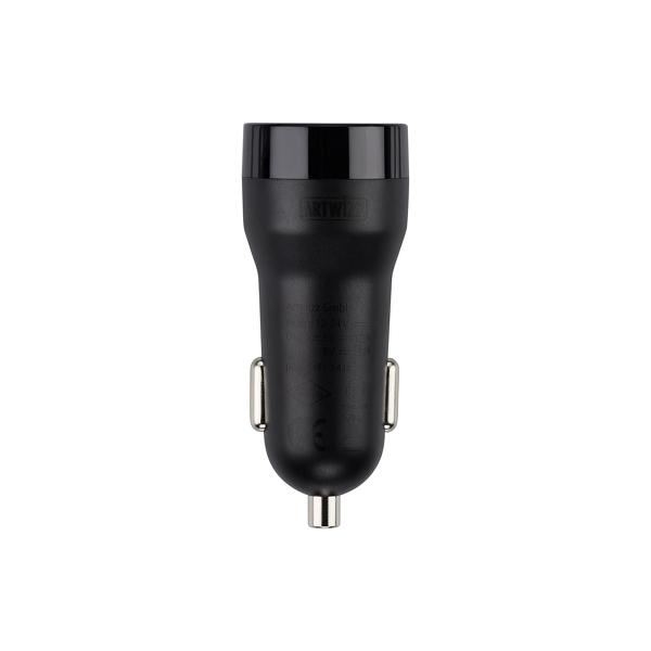 Artwizz - CarPlug Double (black),artwizz,carplug,double,(black)carregador,auto,com,2,portas,usb,(uma,de,12a,e,outra,de,24a),compativel,com,ipod,iphone,e,ipad,smartphones,e,tablets