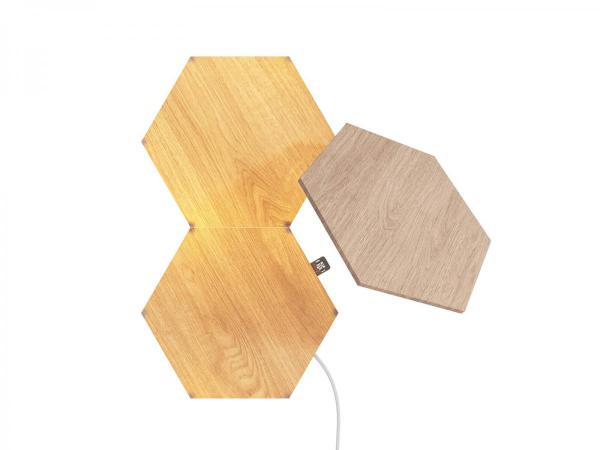 Nanoleaf - Elements Hexagons Expansion Pck (3 panels),nanoleaf,elements,hexagons,expansion,pck,(3,panels)conjunto,de,3,paineis,hexagons,para,acrescentar,a,uma,instalacao,elements,ja,existente,requer,o,starter,kit