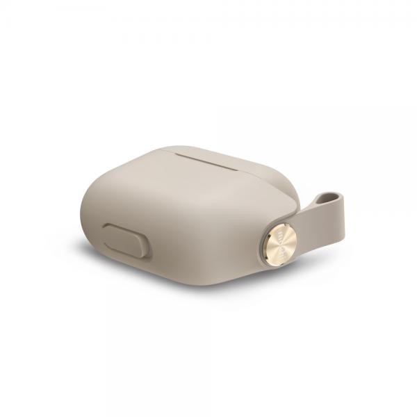 Moshi - Pebbo AirPods 3 (savanna beige),moshi,pebbo,airpods,3,(savanna,beige)bolsa,com,revestimento,lintguard,que,evita,a,aderência,de,po,e,sujidade,permite,o,carregamento,wireless,e,visionamento,da,luz,led,inclui,fita,para,pulso