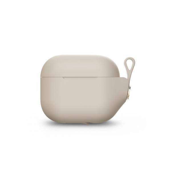 Moshi - Pebbo AirPods 3 (savanna beige),moshi,pebbo,airpods,3,(savanna,beige)bolsa,com,revestimento,lintguard,que,evita,a,aderência,de,po,e,sujidade,permite,o,carregamento,wireless,e,visionamento,da,luz,led,inclui,fita,para,pulso