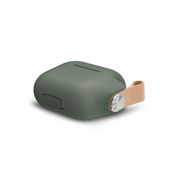 Moshi - Pebbo AirPods 3 (mint green),moshi,pebbo,airpods,3,(mint,green)bolsa,com,revestimento,lintguard,que,evita,a,aderência,de,po,e,sujidade,permite,o,carregamento,wireless,e,visionamento,da,luz,led,inclui,fita,para,pulso