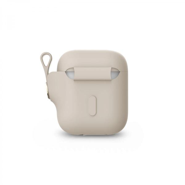 Moshi - Pebbo AirPods 2 (savanna beige) ,moshi,pebbo,airpods,2,(savanna,beige),bolsa,com,revestimento,lintguard,que,evita,a,aderência,de,po,e,sujidade,permite,o,carregamento,wireless,e,visionamento,da,luz,led,inclui,fita,para,pulso