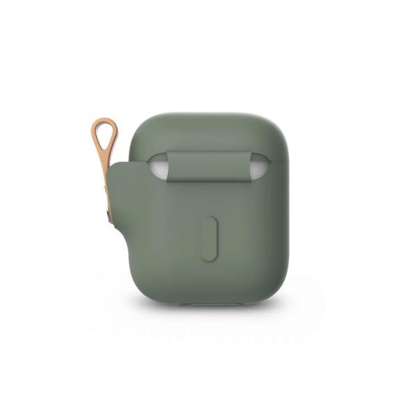 Moshi - Pebbo AirPods 2 (mint green)                 ,moshi,pebbo,airpods,2,(mint,green),bolsa,com,revestimento,lintguard,que,evita,a,aderência,de,po,e,sujidade,permite,o,carregamento,wireless,e,visionamento,da,luz,led,inclui,fita,para,pulso