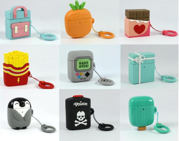 Mojipower - Bolsa para AirPods Penguin,mojipower,bolsa,para,airpods,penguinbolsa,para,colocar,os,apple,airpods,tem,textura,aborrachada,e,dimensoes,51,x,75,x,26,cm