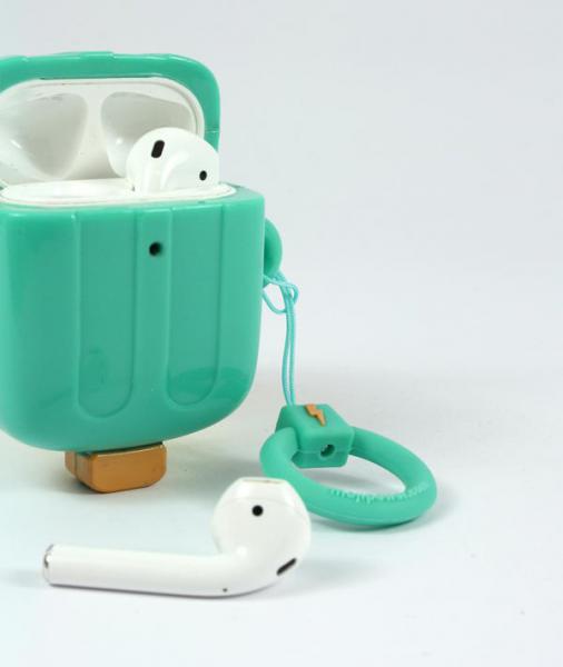 Mojipower - Bolsa para AirPods Popsicle,mojipower,bolsa,para,airpods,popsiclebolsa,para,colocar,os,apple,airpods,tem,textura,aborrachada,e,dimensoes,61,x,72,x,31,cm