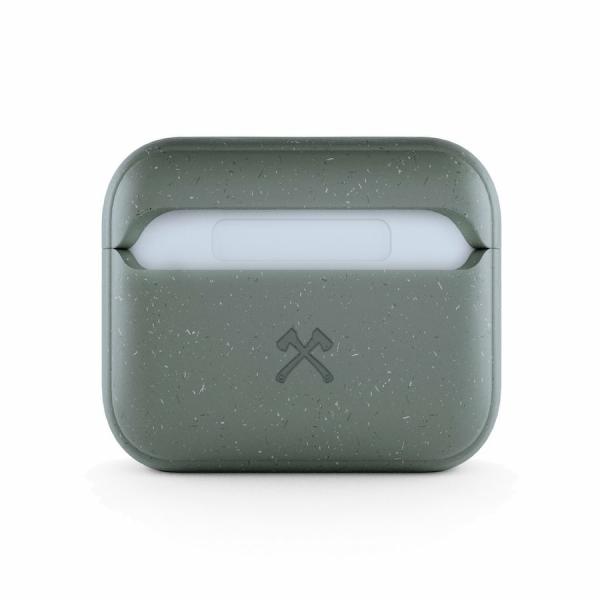 Woodcessories - Bio AirPods 3 (midnight green),woodcessories,bio,airpods,3,(midnight,green)bolsa,para,airpods,fabricada,em,material,organico,a,base,de,palha,e,trigo,com,tratamento,antibacteriano,que,evita,em,999%,o,desenvolvimento,de,germes,permit