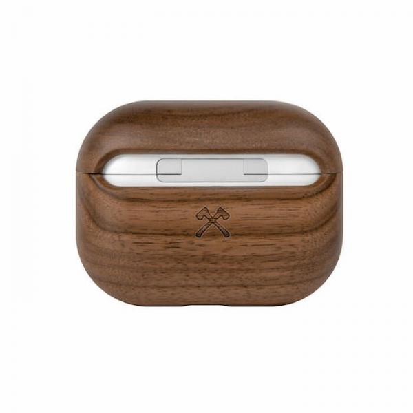 Woodcessories - Wood AirPods Pro              ,woodcessories,wood,airpods,pro,capa,para,airpods,pro,em,madeira,tem,orificios,para,colocar,fita,de,suspensao,(nao,incluida),suporta,carregamento,qi