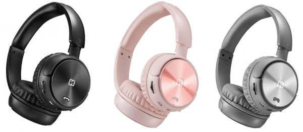 Swissten - Trix Wireless Headphones (pink),swissten,trix,wireless,headphones,(pink)headphone,bluetooth,com,cabo,minijack,para,ligar,a,equipamentos,com,essa,porta,tem,microfone,incorporado,bateria,com,capacidade,para,6,a,8,horas,de,musica,permi