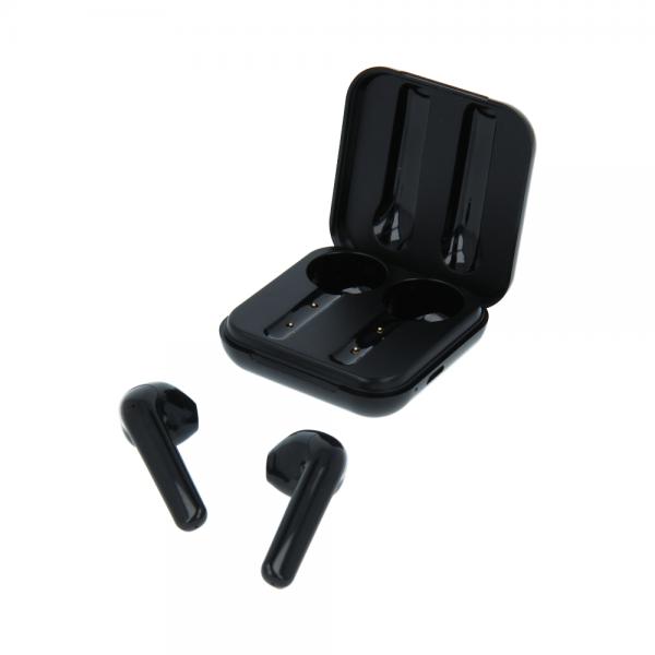 Swissten - Flypods (black)       ,swissten,flypods,(black),earpods,com,conectividade,bluetooth,v51,autonomia,para,12,hrs,de,funcionamento,pesam,apenas,36,g,têm,resistência,a,agua,ipx4,tws,true,wireless,stereo,alcance,11,metros,bater