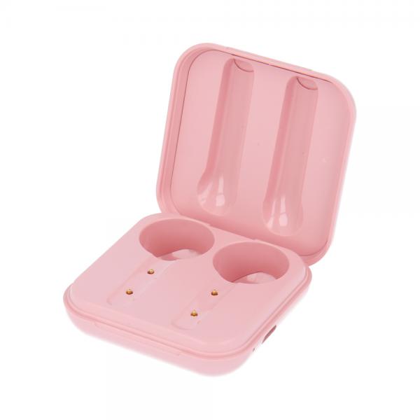 Swissten - Flypods (pink),swissten,flypods,(pink)earpods,com,conectividade,bluetooth,v51,autonomia,para,12,hrs,de,funcionamento,pesam,apenas,36,g,têm,resistência,a,agua,ipx4,tws,true,wireless,stereo,alcance,11,metros,bateria