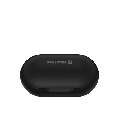 Swissten - Stonebuds (black),swissten,stonebuds,(black)earphones,bluetooth,v51,carregam,na,sua,bolsa,têm,autonomia,para,25,hrs,de,funcionamento,inclui,cabo,usb,para,ligacao,da,bolsa,a,um,carregador,ac,ou,computador,tem,tempo,de,