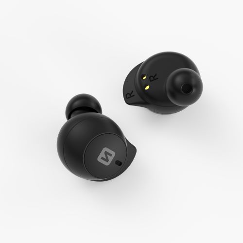 Swissten - Stonebuds (black),swissten,stonebuds,(black)earphones,bluetooth,v51,carregam,na,sua,bolsa,têm,autonomia,para,25,hrs,de,funcionamento,inclui,cabo,usb,para,ligacao,da,bolsa,a,um,carregador,ac,ou,computador,tem,tempo,de,