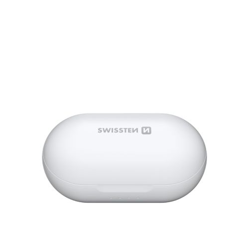 Swissten - Stonebuds (white)                 ,swissten,stonebuds,(white),earphones,bluetooth,v51,carregam,na,sua,bolsa,têm,autonomia,para,25,hrs,de,funcionamento,inclui,cabo,usb,para,ligacao,da,bolsa,a,um,carregador,ac,ou,computador,tem,tempo,de