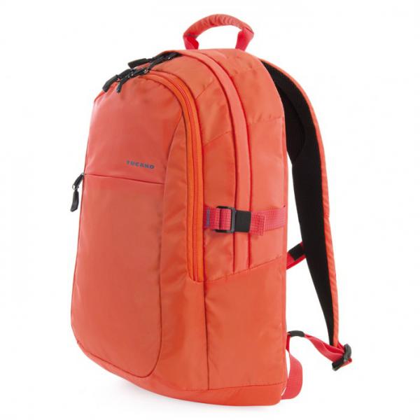 Tucano - Livello Up Backpack (orange),tucano,livello,up,backpack,(orange)mochila,em,nylon,resistente,com,tecido,interior,e,zips,em,cores,contrastantes,e,capacidade,para,portateis,ate,15,tem,um,compartimento,principal,para,o,portatil,outro