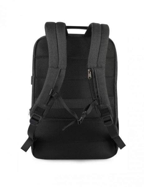 Swissten - Laptop Backpack 15.6 (black),swissten,laptop,backpack,156,(black)mochila,para,portateis,ate,156,tem,8,compartimentos/bolsos,diferentes,fita,trolley,bolso,para,cartao,orificio,para,fios,headphones,bolso,garrafa,fita,oculos,ficha,u