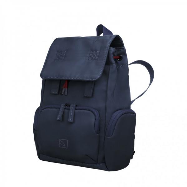 Tucano - Micro backpack (dark blue),tucano,micro,backpack,(dark,blue)mochila,em,tecido,de,nylon,tem,1,bolso,frontal,e,2,laterais,todos,com,fecho,zip,o,revestimento,interior,prespontos,e,o,cordao,de,fecho,sao,em,cor,contrastante,no,inter