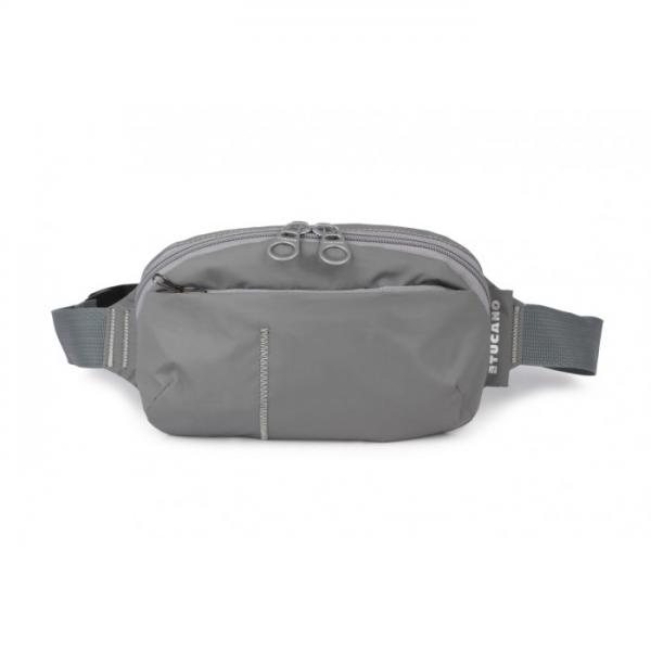 Tucano - Compatto Reflective W (grey),tucano,compatto,reflective,w,(grey)bolsa,de,cintura,em,tecido,de,nylon,que,dobra,e,arruma,numa,pequena,bolsa,ideal,para,levar,em,viagem,para,garantir,espaco,extra,de,arrumacao/transporte,em,caso,de,ne