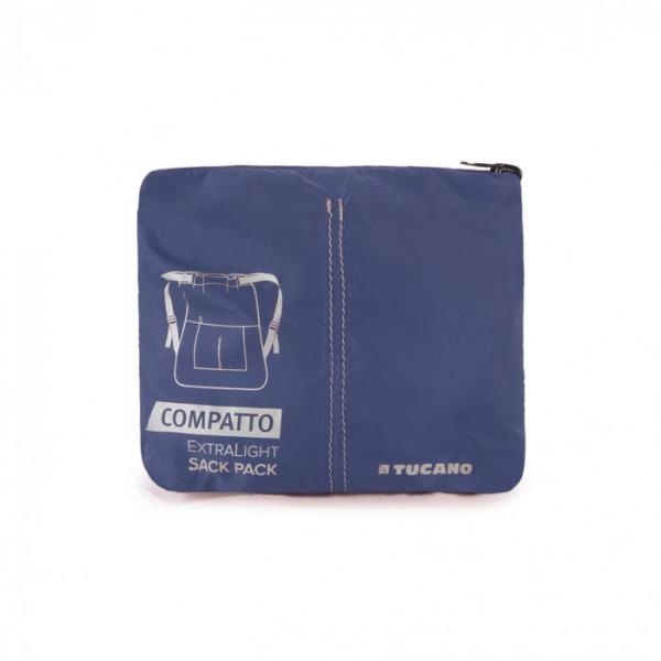 Tucano - Compatto XL Sack Pack (blue),tucano,compatto,xl,sack,pack,(blue)saco,tipo,mochila,em,tecido,resistente,a,agua,que,dobra,e,arruma,numa,pequena,bolsa,ideal,para,levar,em,viagem,para,garantir,espaco,extra,de,arrumacao/transporte,em,