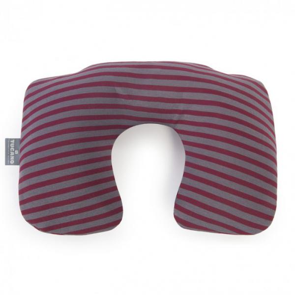 Tucano - Eolo Travel Pillow (red),tucano,eolo,travel,pillow,(red)almofada,de,viagem,insuflavel,em,pvc,com,cobertura,lavavel