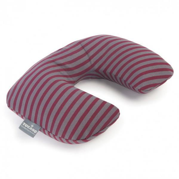 Tucano - Eolo Travel Pillow (red),tucano,eolo,travel,pillow,(red)almofada,de,viagem,insuflavel,em,pvc,com,cobertura,lavavel