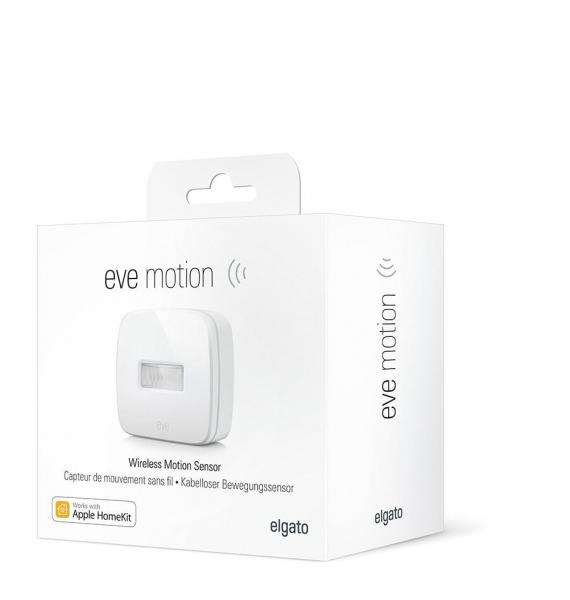 eve - Eve Motion,eve,eve,motionsensor,de,movimento,compativel,com,apple,homekit,tem,resistência,a,agua,ipx3,pode,ser,colocado,no,interior,e,exterior,inclui,2,pilhas,aa,a,aplicacao,inclui,regras/cenas,ja,definidas,em,