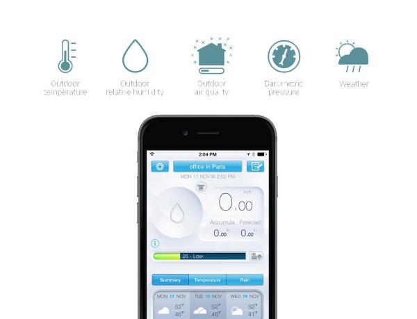 netatmo - Weather Station,netatmo,weather,stationconjunto,de,2,sensores,(um,para,interior,e,outro,para,exterior),para,medir,a,qualidade,do,ar,e,dados,metereologicos,como,temperatura,humidade,nivel,co2,nivel,de,barulho,pressao,