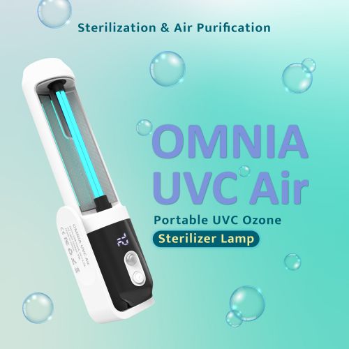 Adam Elements - OMNIA UVC Air,adam,elements,omnia,uvc,airaparelho,portatil,com,lampada,de,ozono,uvc,5w,esterilizadora,a,luz,remove,999%,das,baterias,assim,como,odores,indesejaveis,libertados,pela,mobilia,e,objectos,de,plastico,a,u