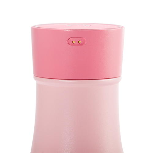 Noerden - Liz Smart Bottle 350 ml (pink)      ,noerden,liz,smart,bottle,351,ml,(pink),garrafa,termo,inteligente,em,aco,tem,uma,luz,uvc,que,ao,acender,durante,5,minutos,mata,999%,das,baterias,e,virus,mantem,as,bebidas,quentes,durante,12,hr,ou,frias